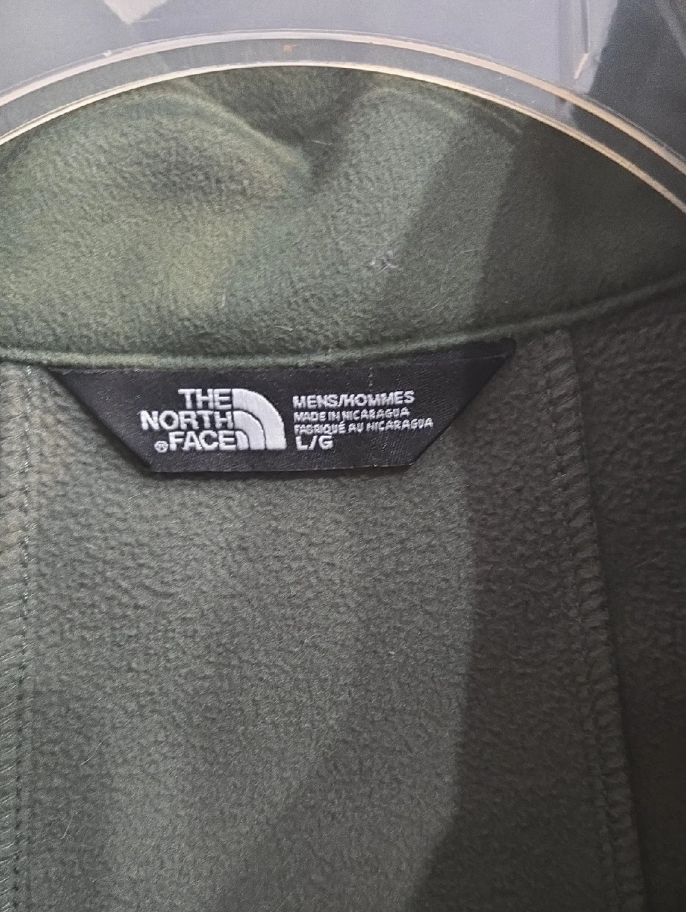 Men’s North Face Green Golf Warm Weather Vest Sz Large